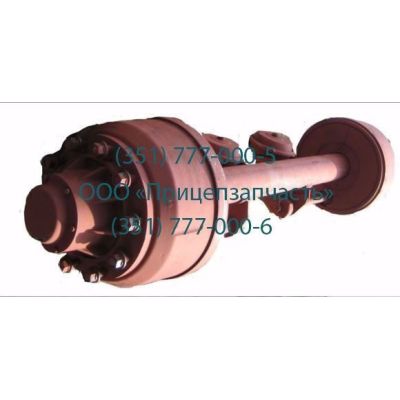 Ось в сборе (без шин и дисков) 432-2410002 ШМ ЧМЗАП Ось в сборе (без шин и дисков) 432-2410002 ШМ ЧМЗАП