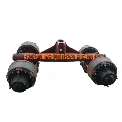 Подвеска задняя в сборе (без шин и дисков) ЧМЗАП 83981-2900020/21 Подвеска задняя в сборе (без шин и дисков) ЧМЗАП 83981-2900020/21